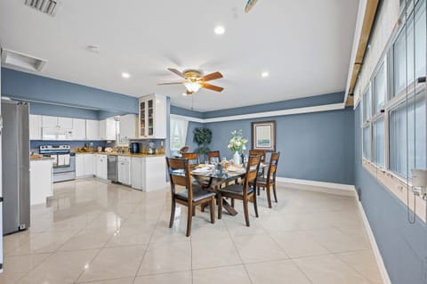 Dining room flows seamlessly into your kitchen, offering convenience and charm.