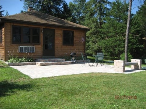 Patio and cottage front