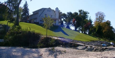 Steps away from the beach