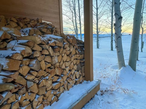 Plenty of firewood included!