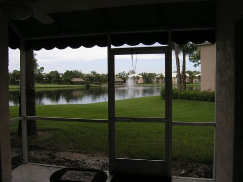 View of lake from Lanai