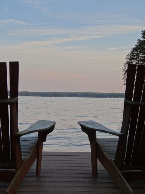 Beautiful sunsets allow for relaxing evenings.