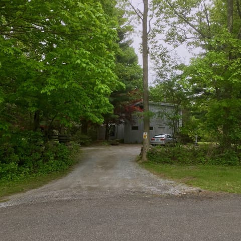 The view from the street