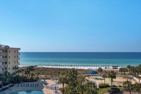 Beautiful ocean view from private balcony