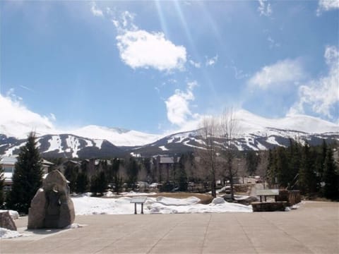 View from mid town on Main St. The visitors ctr is also located here.