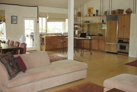 View from living room upstairs