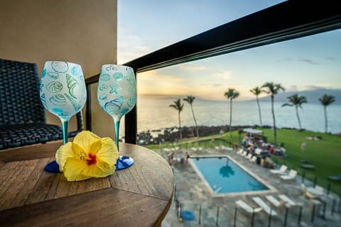 Enjoy morning coffee or sunset cocktails!