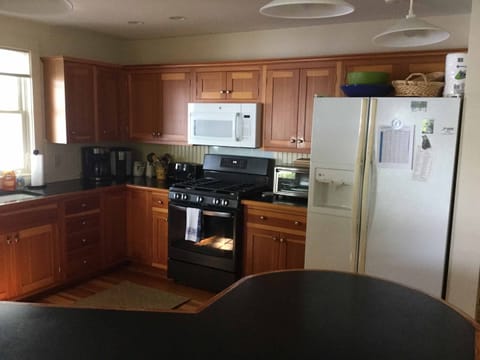 Kitchen provides all necessary appliances