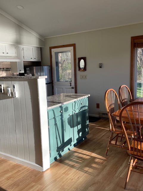 Kitchen and dining room