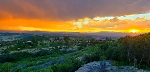 Epic Sunsets and endless views of the Rocky Mountains!