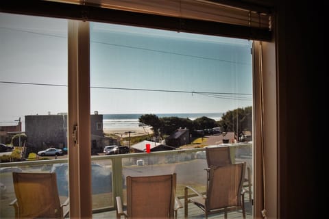 picture from window upstairs in livingroom