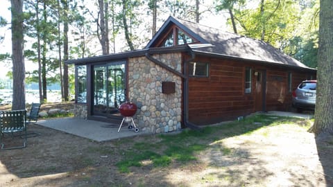 Built in 2017 - square log construction - new home is a replica of Old Juniper