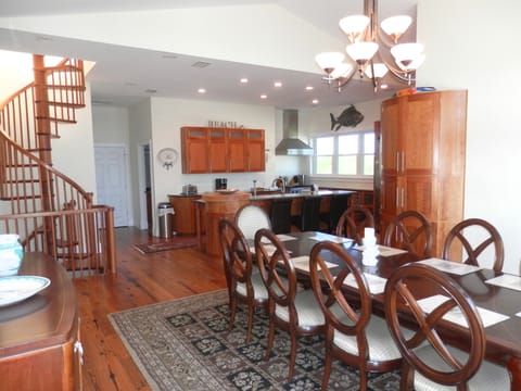 Dining/Kitchen View upstairs