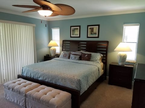 Master Bedroom, king size bed