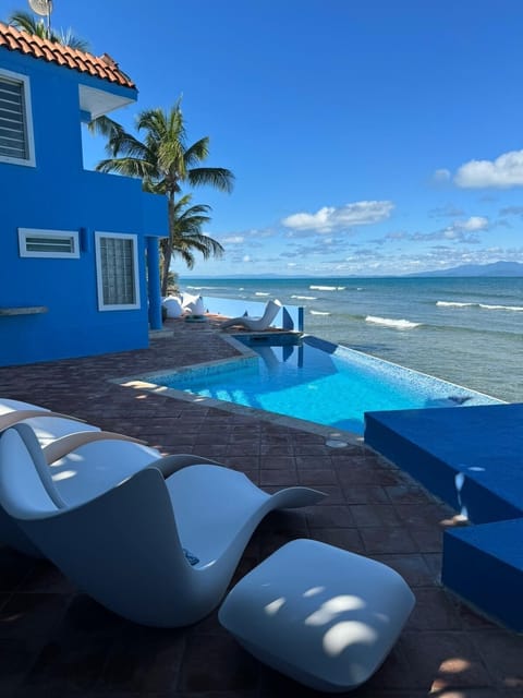 Looking at the sea and the main island of Puerto Rico