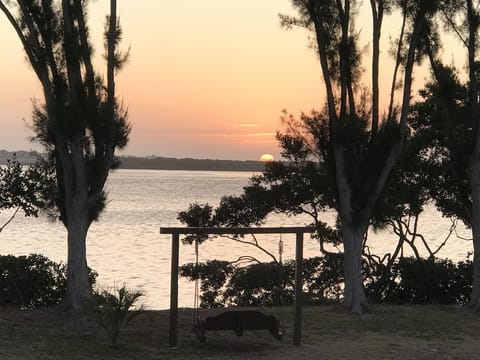 Sunrise from the top exterior Balcony