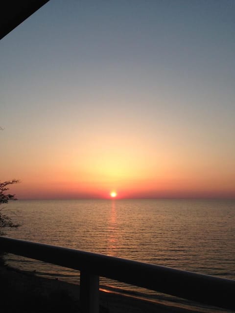 Sunset from balcony