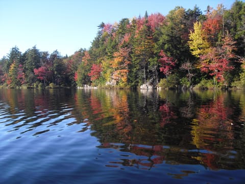 One of the many lakes a short drive from us.