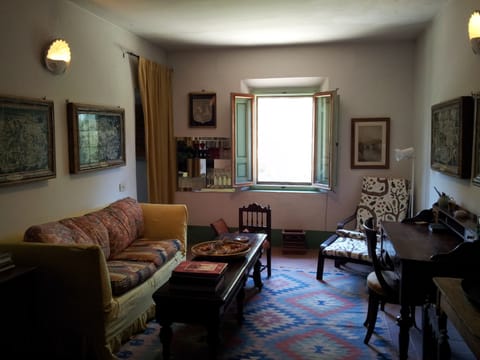 the living room 
