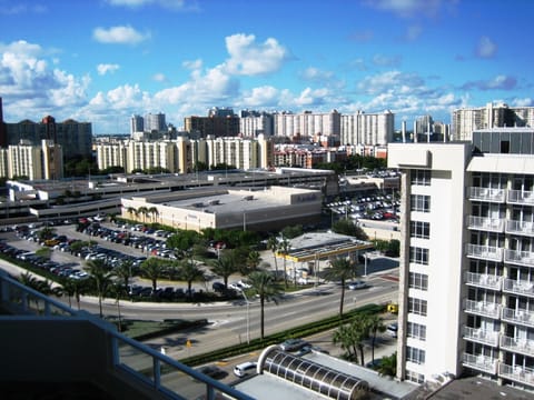 City view from the unit