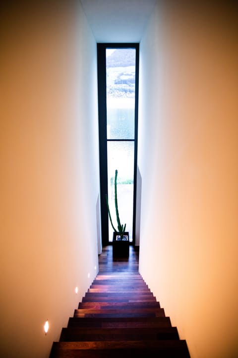 view from Penthouse area to middle floor (area of Garden Room)