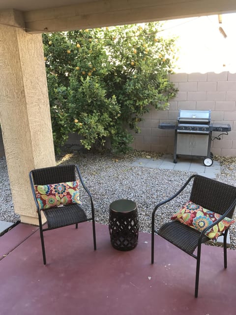 Patio and bbq
