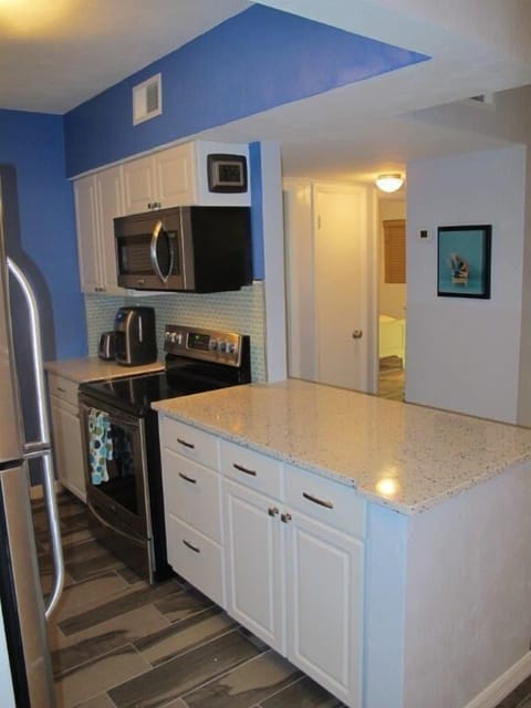 kitchen with stainless appliances