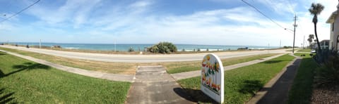 view from community gate