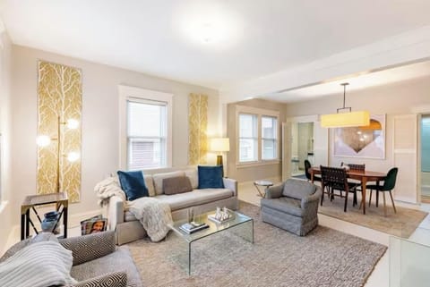 Living Area and Dining Area