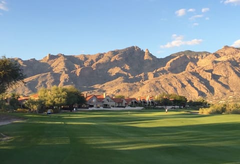 Restful retreat home is nestled at the foot of the Santa Catalina Mountains.