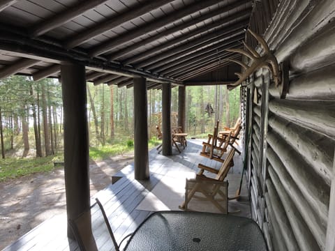 The porch is my favorite place to relax.