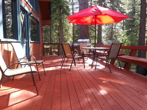 morning on the deck