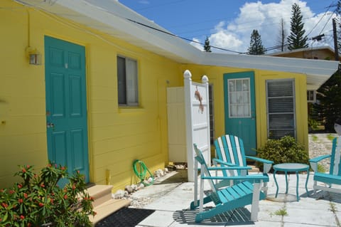 Our outdoor shower helps you rinse off or wash off all your shells.
