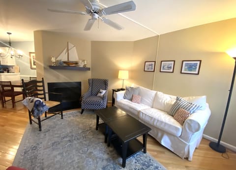Living Room with Fireplace
