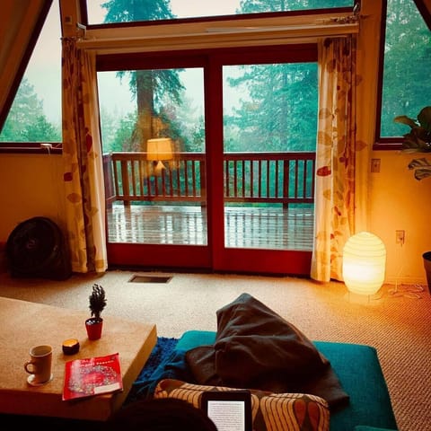 Cozy up to a good book from our favorite seat in the dome