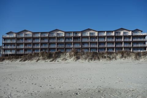 View of complex from ocean