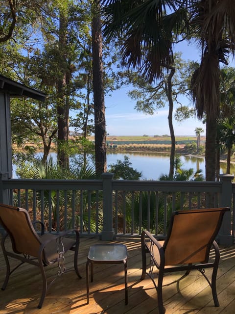 View from back porch