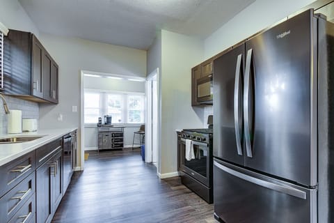 All new appliances including ice maker, disposal, dishwasher, fridge, stove/oven