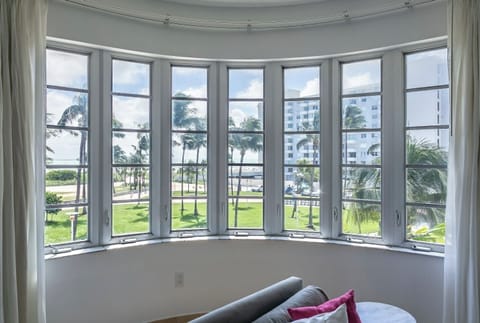 View of Lummus Park Beach , Ocean and Ocean Drive
