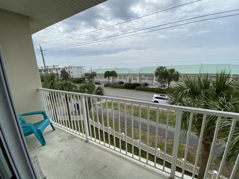 Enjoy the sea breeze from your private balcony with access from the master!