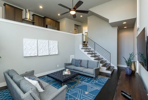 Main living room area on 2nd level 