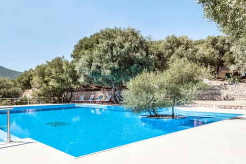 the 14m x 11m infinity pool