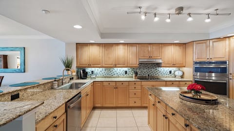 Kitchen with new appliances 