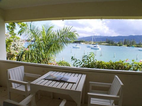 Front Veranda overlooking the bay.
