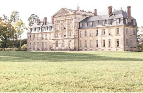 The Chateau faces south with grandiose views over the 50 acre park
