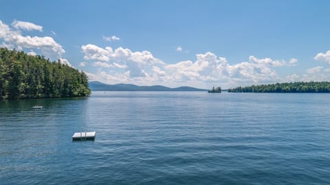 View of lake from dock