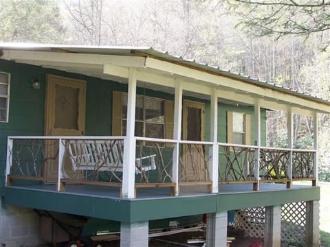 Covered Porch with Swing