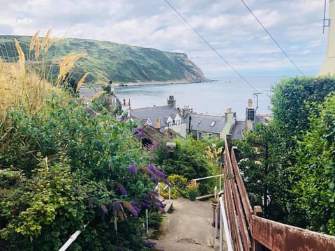 Gardenstown (known locally as Gamrie) overlooking Gamrie Bay