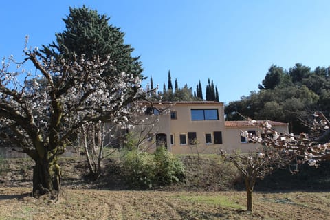 Front of Villa from Cherry Orchard