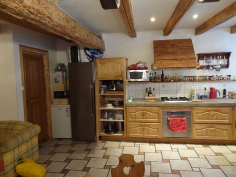 Larger Refrigerator and more cupboard space